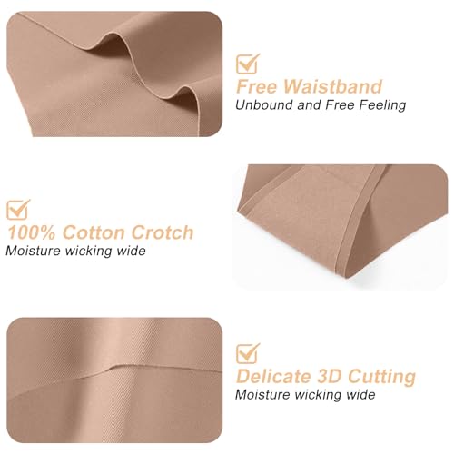 5 Pack Seamless Thongs for Women - V-Waisted