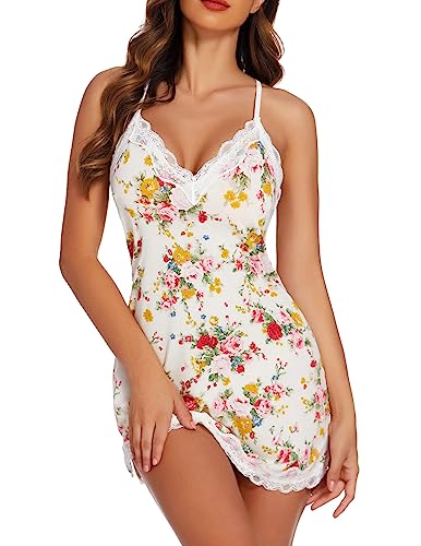 Avidlove Women's Spaghetti Strap Nightgown Lingerie