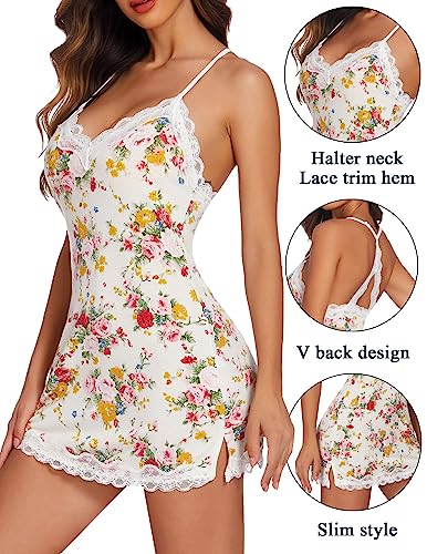 Avidlove Women's Spaghetti Strap Nightgown Lingerie