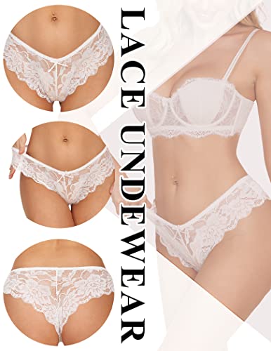 Multi-color lace bikini underwear pack by Avidlove