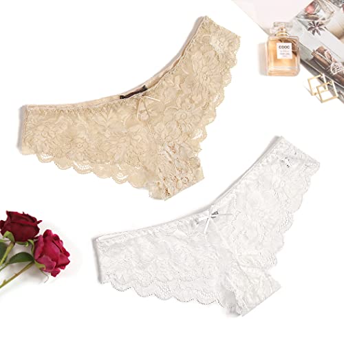 Multi-color lace bikini underwear pack by Avidlove