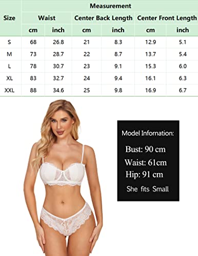 Multi-color lace bikini underwear pack by Avidlove