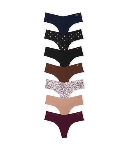 Multicolor Victoria's Secret Thong Underwear Pack, Raw Cut