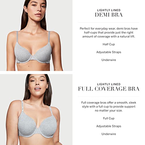 Victoria's Secret Cotton T-Shirt Bra, Lightly Lined, Full Coverage