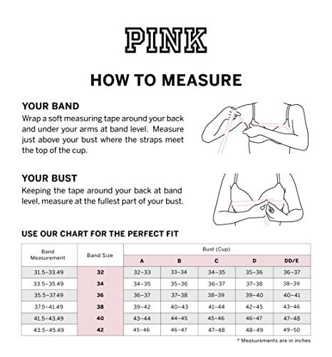 Victoria's Secret Pink T-Shirt Bra, Lightly Lined, Beige