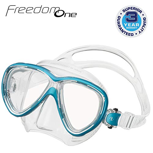TUSA M-211 Freedom One Scuba Diving Mask, Flash Yellow