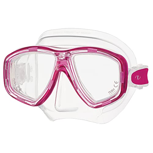 TUSA M-212 Freedom Ceos Scuba Diving Mask, Bougainvillea Pink