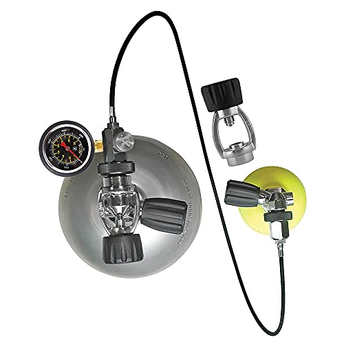 XS Scuba Deluxe Cylinder Equalizer with Braided HP Hose