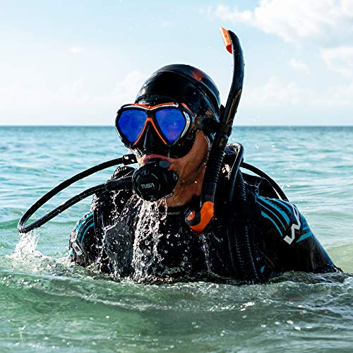 TUSA SP-170 Platina Hyperdry II Snorkel, Ocean Green