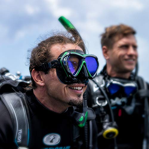 TUSA SP-170 Platina Hyperdry II Snorkel, Ocean Green