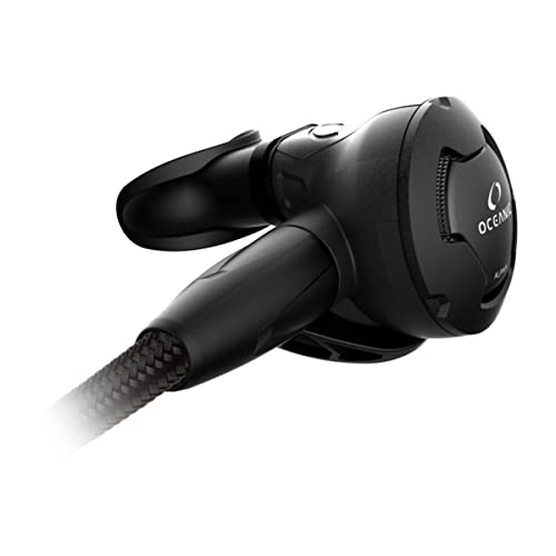 Alpha 10 Second Stage Scuba Diving Regulator Black