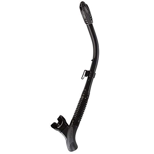 Aqua Lung Impulse Snorkel, Black, Dry Dive