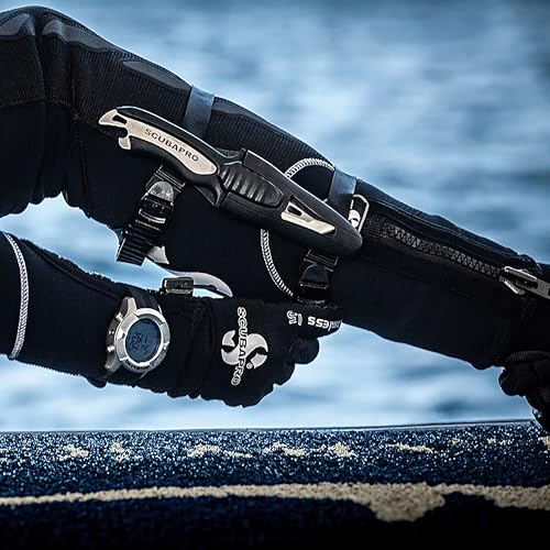 SCUBAPRO Mako Titanium Diving Knife with 3.5-Inch Blade