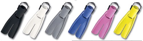 Apollo Bio-Fin Pro Open Heel Scuba Split Fins (Metallic Blue, Large (M 9-11/W 10-11))