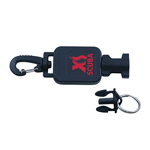 XS SCUBA Mini Retractor Built In Quick Release 25 Inch Extension