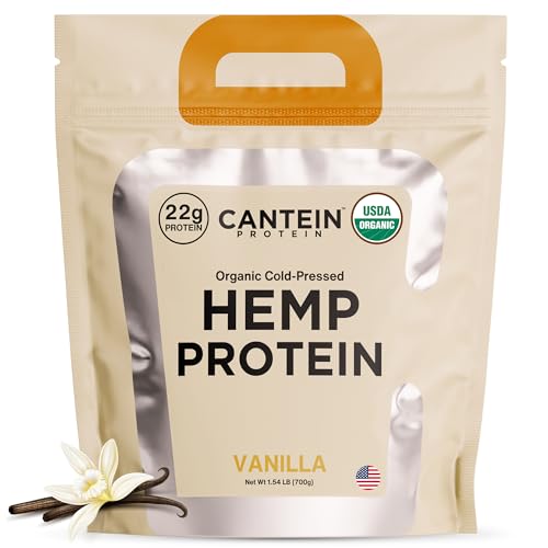 Organic Hemp Protein Powder: Vanilla Flavor Vegan Vittles