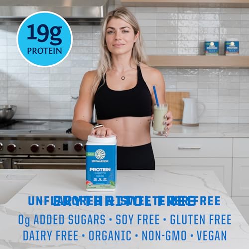 Sunwarrior Warrior Blend: Vegan Protein Powder with BCAAs