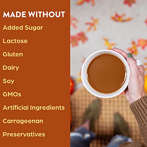 Orgain Organic Pumpkin Spice Vegan Protein Powder - 21g Plant Protein & Prebiotic Fiber