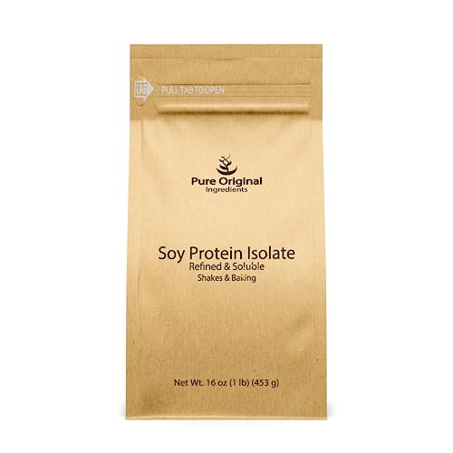 Pure Soy Protein Isolate, No Fillers, Always Original