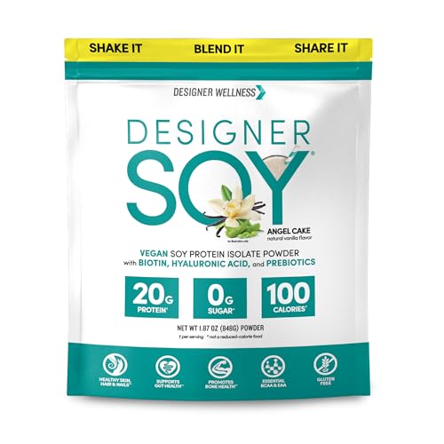 Angel Cake Designer Soy Protein Powder, 1.87 lb