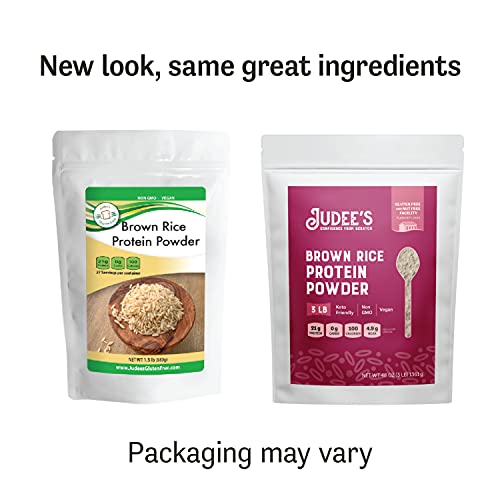 Judee’s Brown Rice Protein Powder (80% Protein) 3 lb