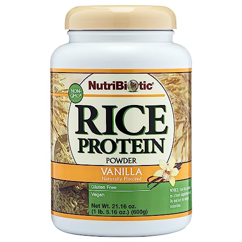 Vanilla Rice Protein Powder - Vegan, Keto-Friendly (600g)