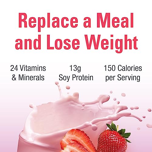 Naturade Total Soy Protein Powder - Strawberry Creme - Vegan & Non-GMO - 13 Servings