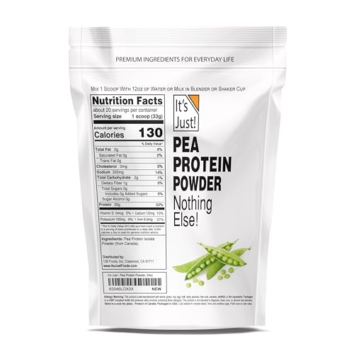 Pea Protein Isolate - Premium Quality, Vegan, Gluten-Free