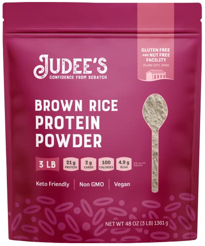 Judee’s Brown Rice Protein Powder (80% Protein) 3 lb