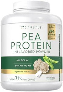 Carlyle Pea Protein Powder with BCAA'S 7lb | Unflavored