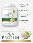 Carlyle Pea Protein Powder with BCAA'S 7lb | Unflavored