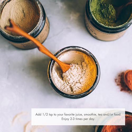 Organic Ashwagandha Root Powder - Calming Herbal Supplement