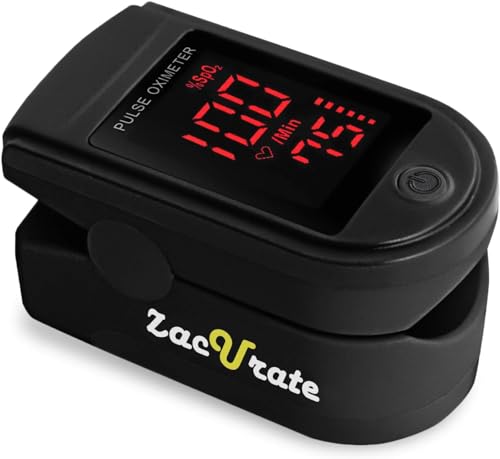 Zacurate Pro Series 500DL Pulse Oximeter with Accessories