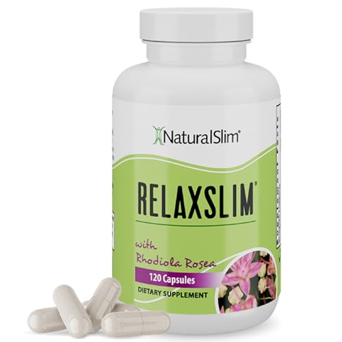 NaturalSlim Relaxslim - Rhodiola Rosea Adaptogenic Herb Supplement