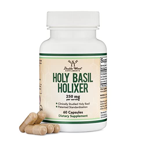 Biohacking Mood and Relaxation Capsules with Holy Basil