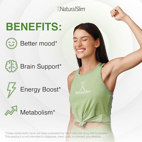 NaturalSlim Relaxslim - Rhodiola Rosea Adaptogenic Herb Supplement