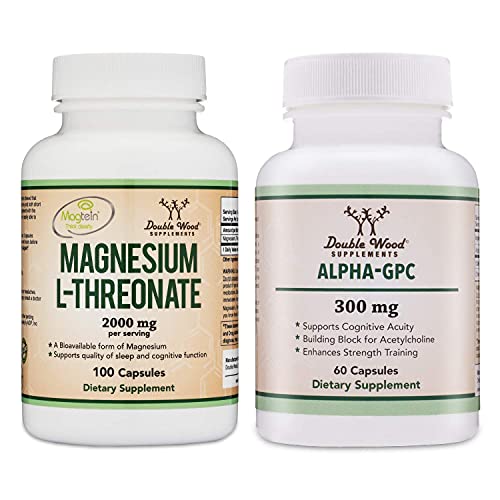 Cognitive Support Bundle: Magnesium L-Threonate & Alpha GPC