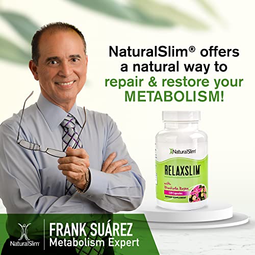 NaturalSlim Relaxslim - Rhodiola Rosea Adaptogenic Herb Supplement