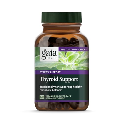 Thyroid Support with Ashwagandha and Natural Ingredients - 120 Capsules