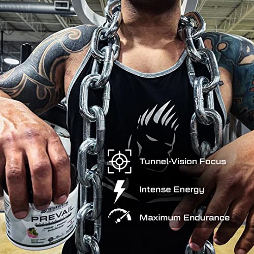 Prevail Pre Workout Powder with Nootropics | Energy and Focus Supplement | Sour Rainbow Candy