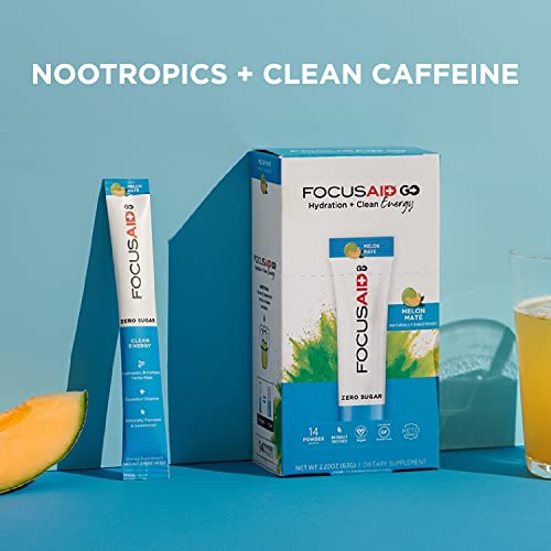 FOCUSAID GO Nootropic Energy Blend 14 Pack