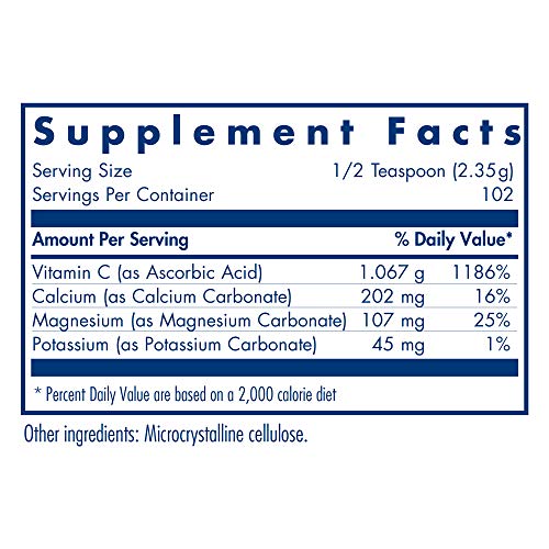Buffered Vitamin C Powder - Antioxidant, Immune Support