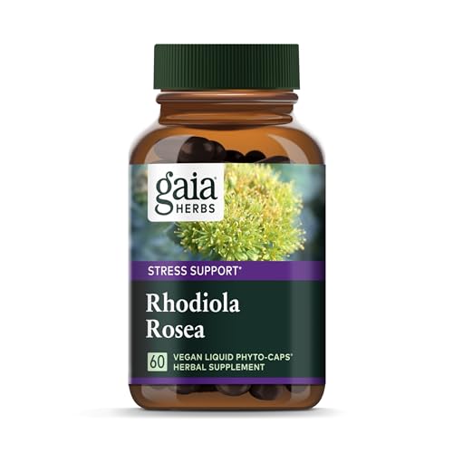Gaia Herbs Rhodiola Rosea - Stress Support Supplement