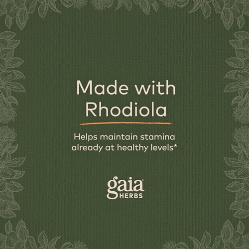 Gaia Herbs Rhodiola Rosea - Stress Support Supplement
