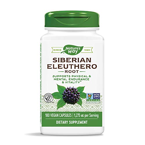 Premium Herbal Siberian Eleuthero 1,275mg, 180 VCaps