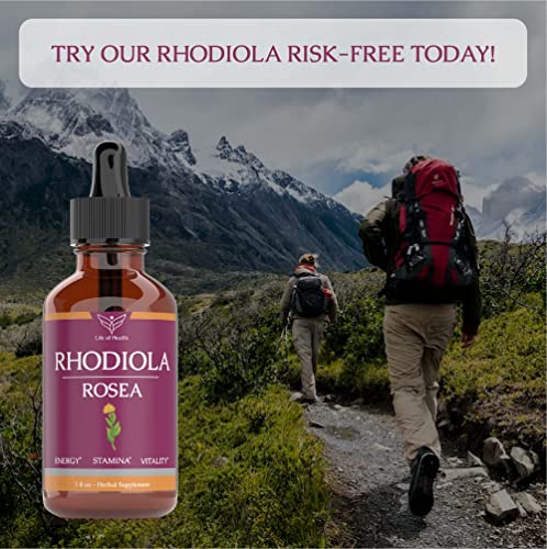 Rhodiola Rosea Extract for Energy, Stamina, Cognitive Support