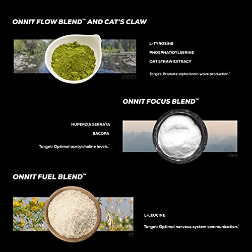 ONNIT Alpha Brain Supplement for Focus & Memory