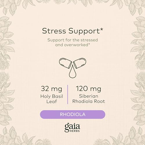 Adrenal Health Daily Support Herbal Supplement 120 Capsules