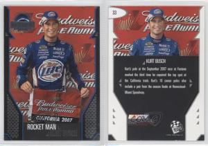 Kurt Busch #33 Press Pass Eclipse Rocket Man