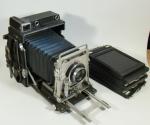 Graflex Crown Graphic 4x5 Camera with Film Holders